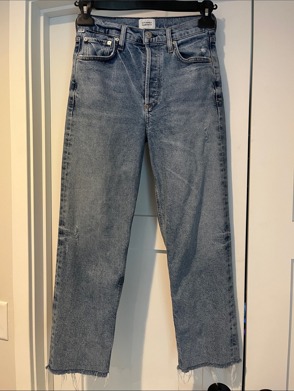 Citizens Of Humanity Florence Wide Straight Crop Jean 26 Like New!! - Picture 3 of 10